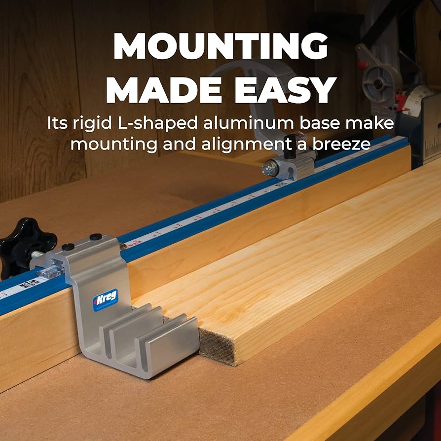 Kreg KMS8000 Precision Trak And Stops Kit Table Saw Fences atelier