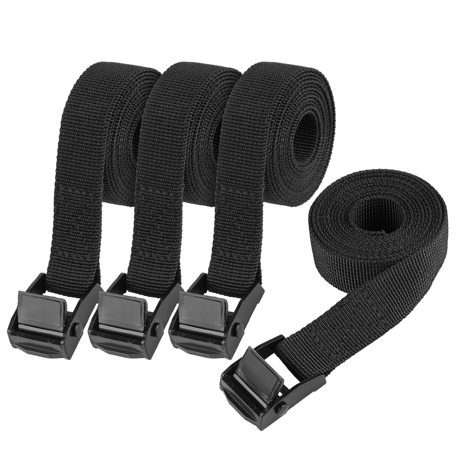 PEASUG Tie Down Straps, 4 Pcs Lashing Small Ratchet Straps with Buckles, 0.78