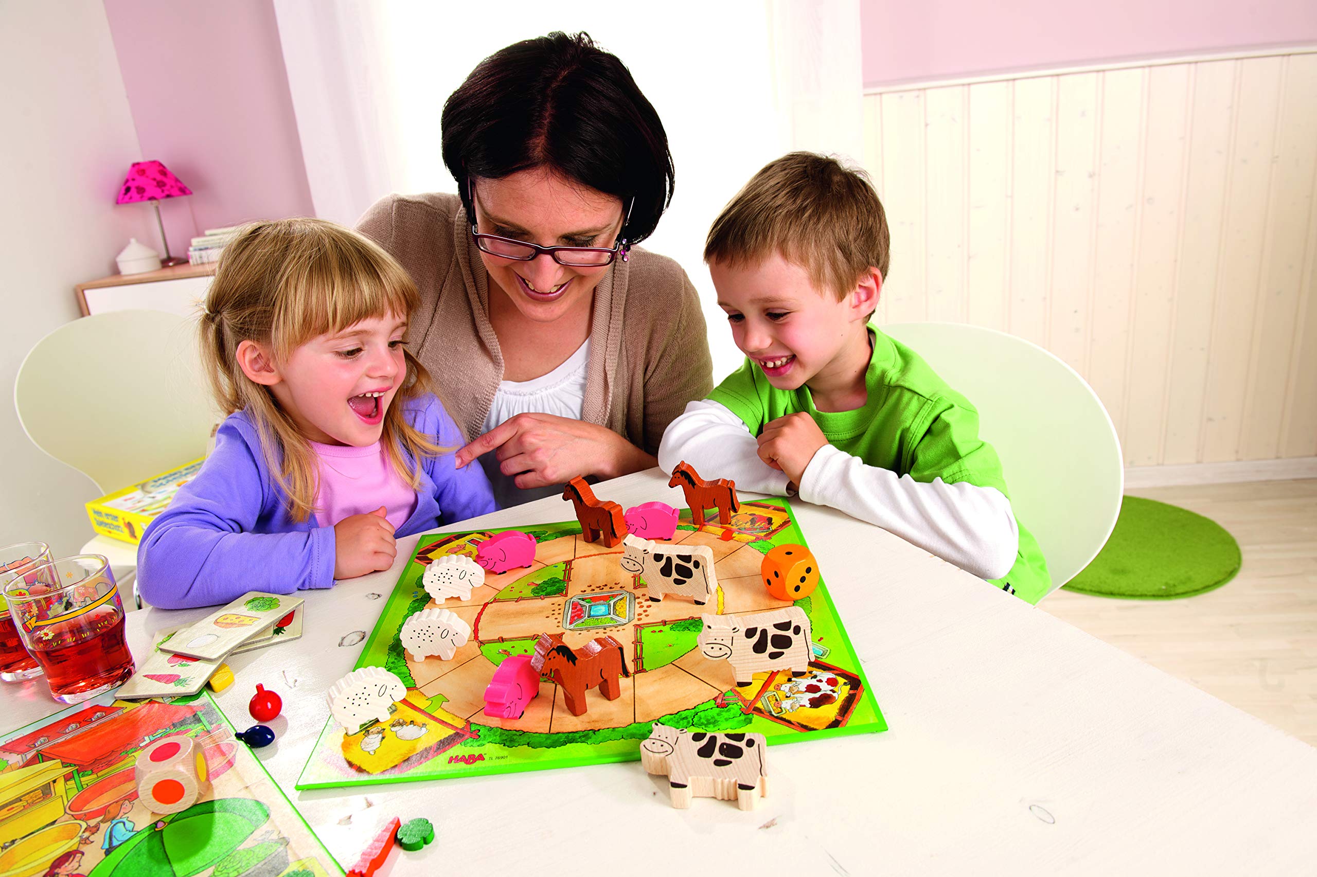 HABA 302243 - Mi Primer Tesoro de Juegos, colección de Juegos Infantiles de Mesa. Más 3 años