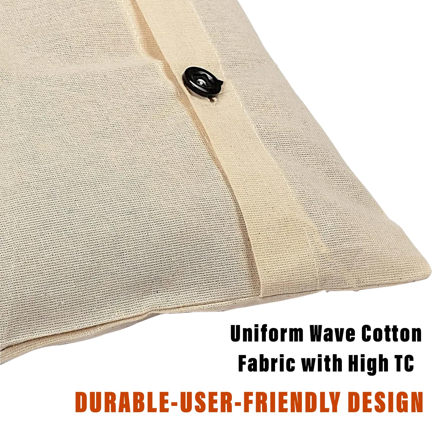 Kuber Industries Saree-Taschen | Kleidertaschen zur Aufbewahrung | Baumwoll-Kleiderschrank-Organizer | Netz-Fenstertuch-Aufbewahrungstaschen-Set | Einzelverpackung Saree-Abdeckung mit Knopf | 20 Stück