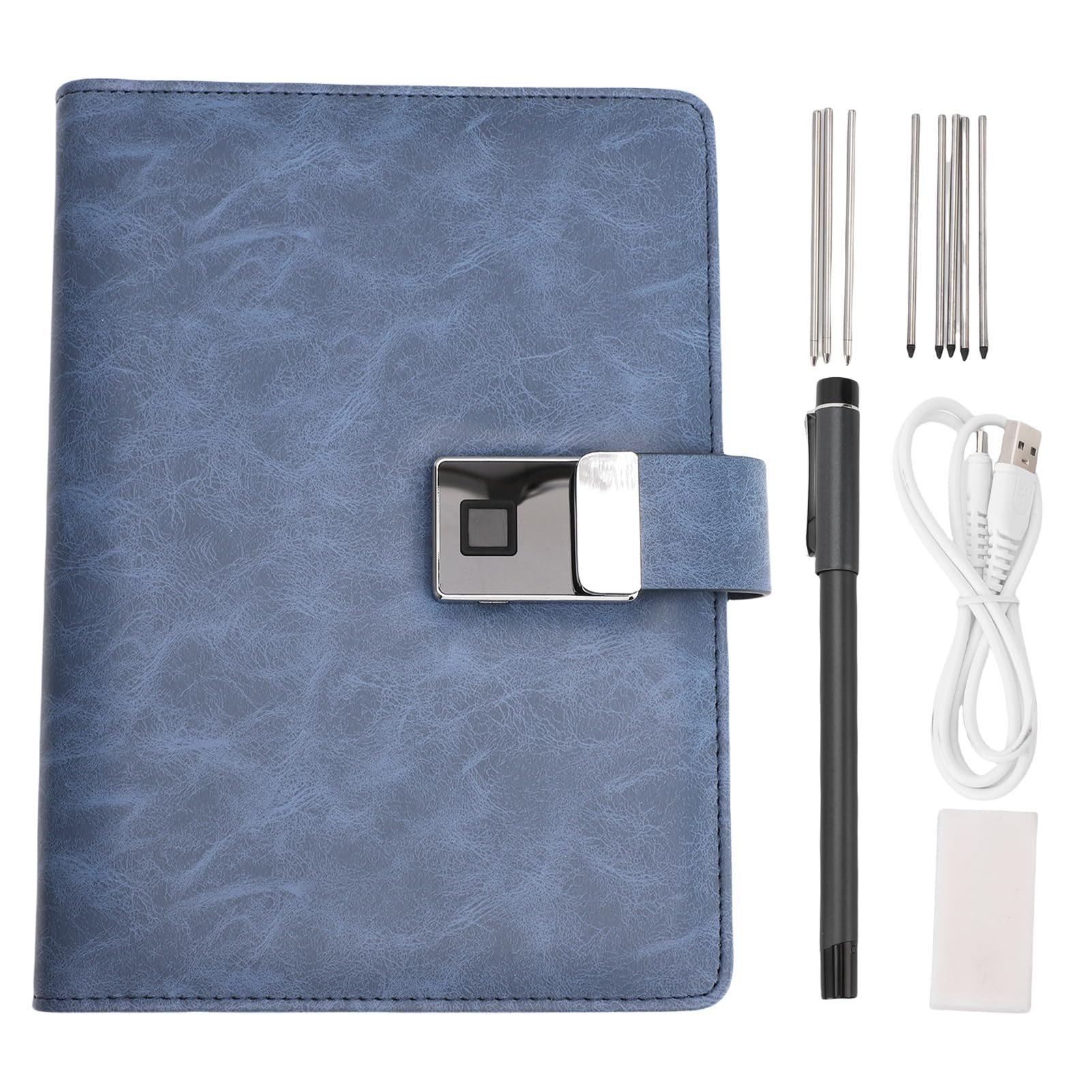 Cocoarm Intelligentes Notizbuch, Digitaler Softcover-Notizblock mit KI-Sprachtranskription und Echtzeitsynchronisierung für Professionelle Benutzer