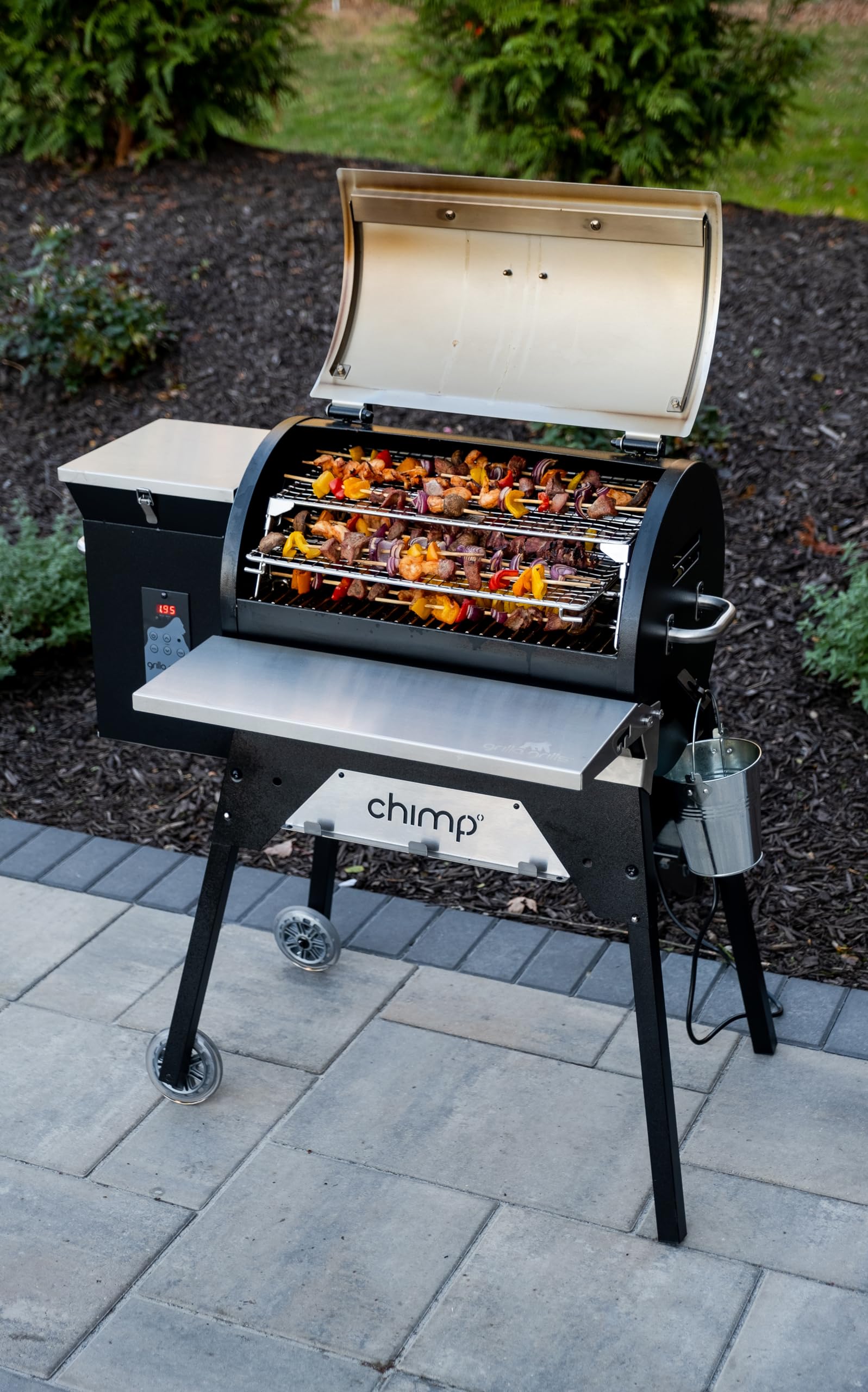 moco商品　moda en casa GRILLO shelf low Amazon.com: Grilla Grills Chimp Front Shelf with Weather