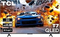 TCL 55" T7 Series 4K QLED TV (2025) 55T7: 120Hz Refresh, HDR PRO+, Dolby Atmos, Google TV - Gaming & Streaming Smart TV