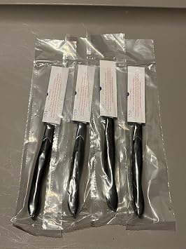 Four (4) Cutco Classic, Dark Brown Table Steak Knives #1759- Manufacturer Sealed
