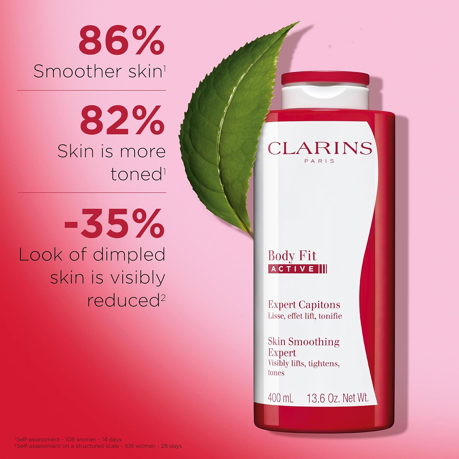 Clarins Body Fit Active Gel-Cream | Targets Cellulite | Visibly Lifts, Tightens & Tones | Smoothes Skin | Instant Lift Effect | Hydrates | All Skin Types - Image 2