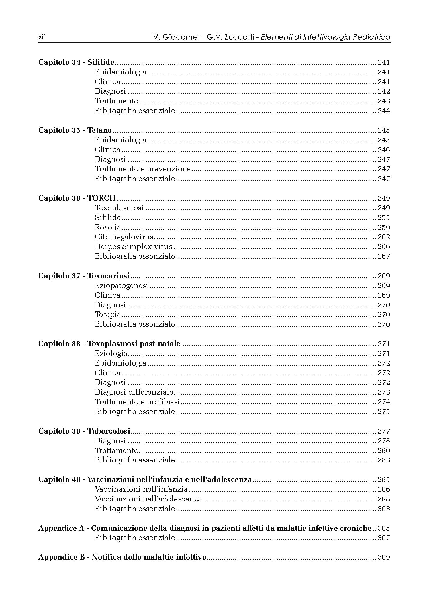 Elementi di infettivologia pediatrica