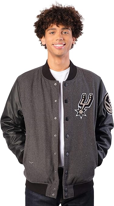 spurs varsity jacket