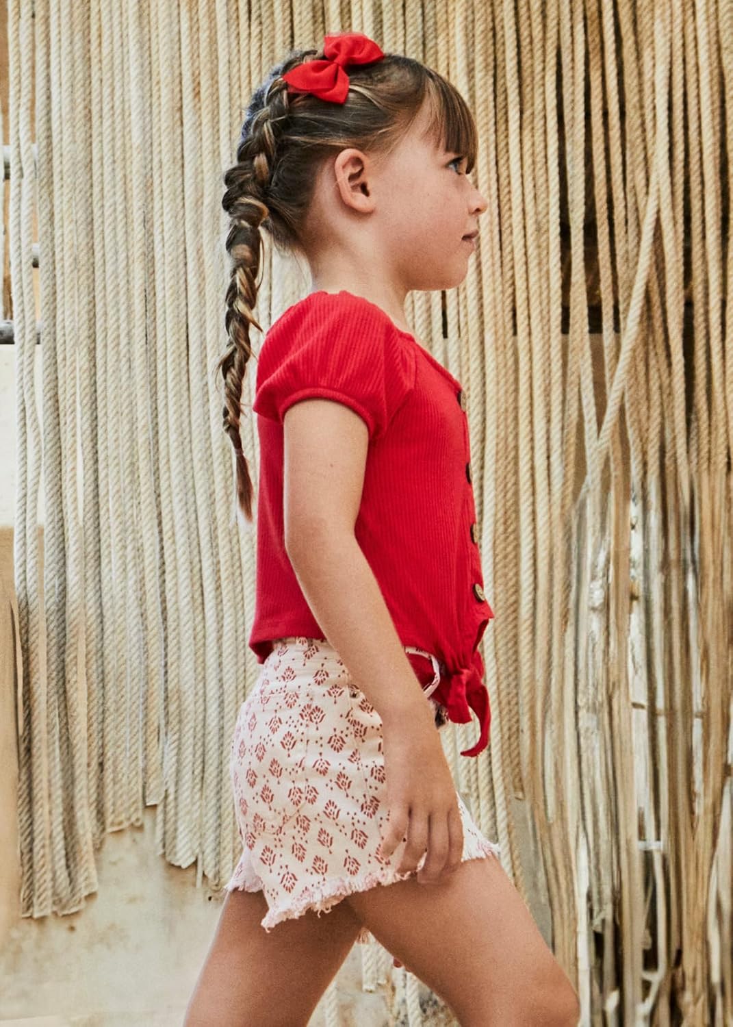 Mayoral Shorts for Girls Chickpea