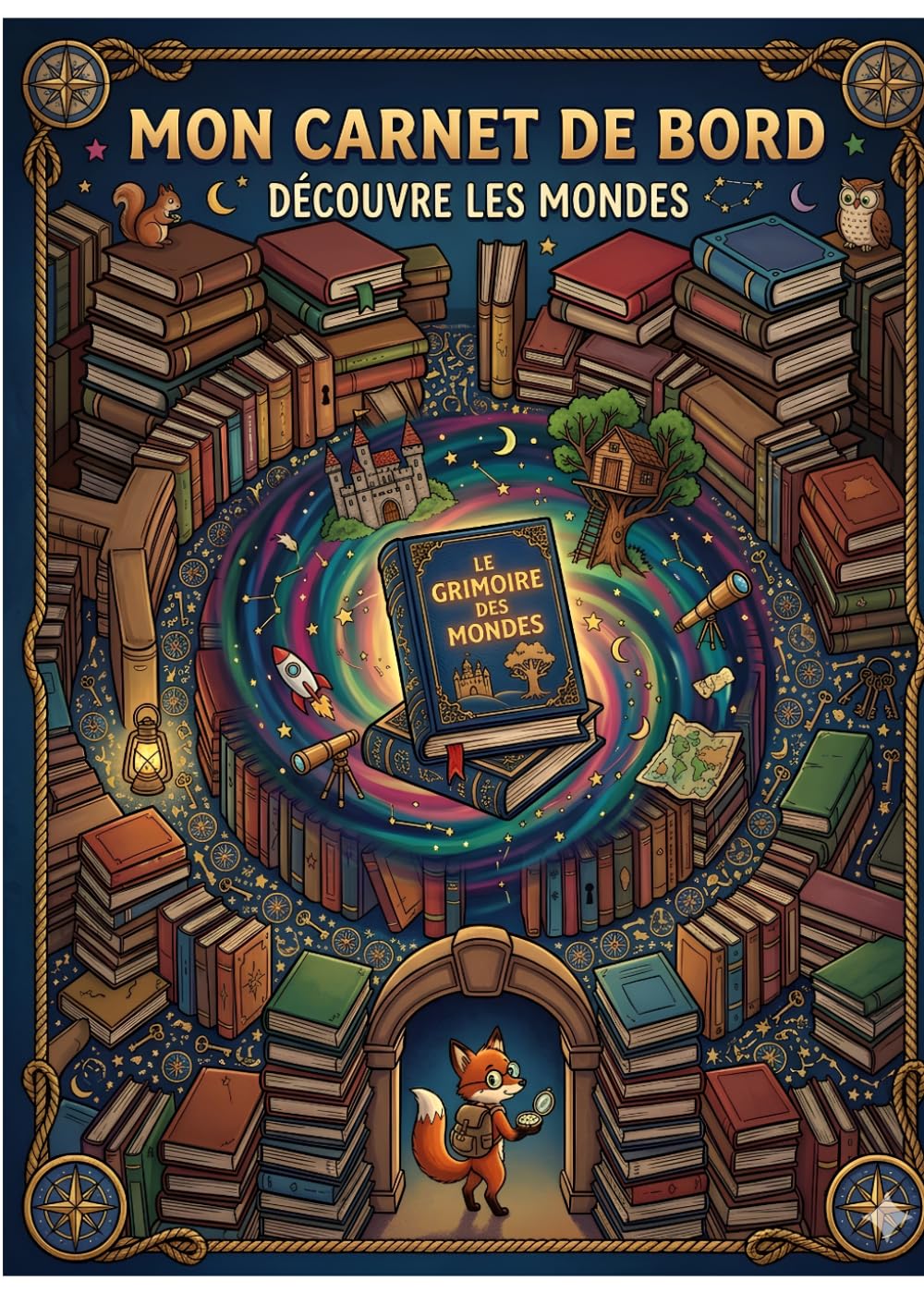 MON CARNET DE BORD : L’EXPLORATEUR DE MONDES: MON CARNET DE BORD : L’EXPLORATEUR DE MONDES