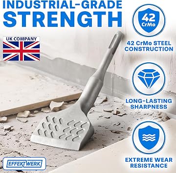 SDS Plus Chisel 165x75 mm Tile Removing Chisel, SDS Chisel Bits