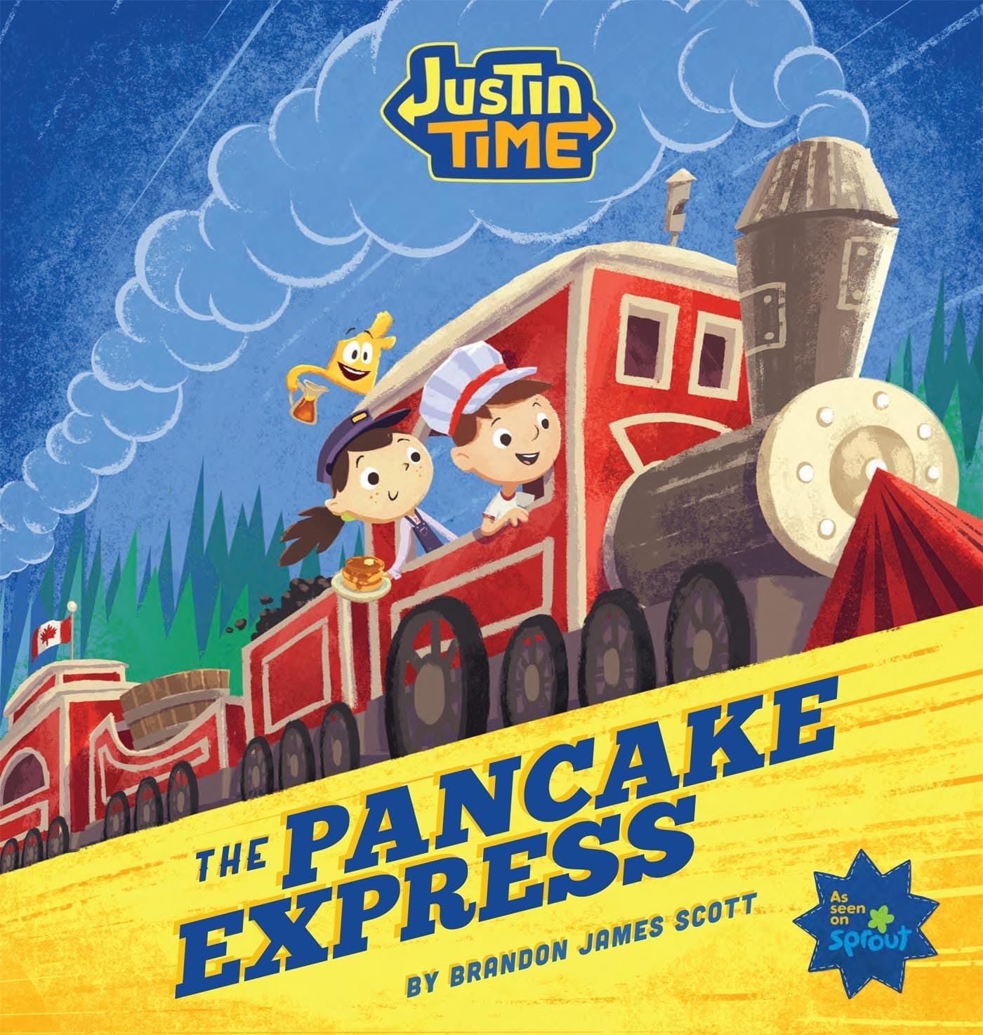 Justin Time: The Pancake Express Hardcover – Illustrated, 6 Dec. 2012