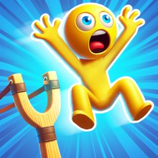Ragdoll Slingshot 3D: Target games - break & smash