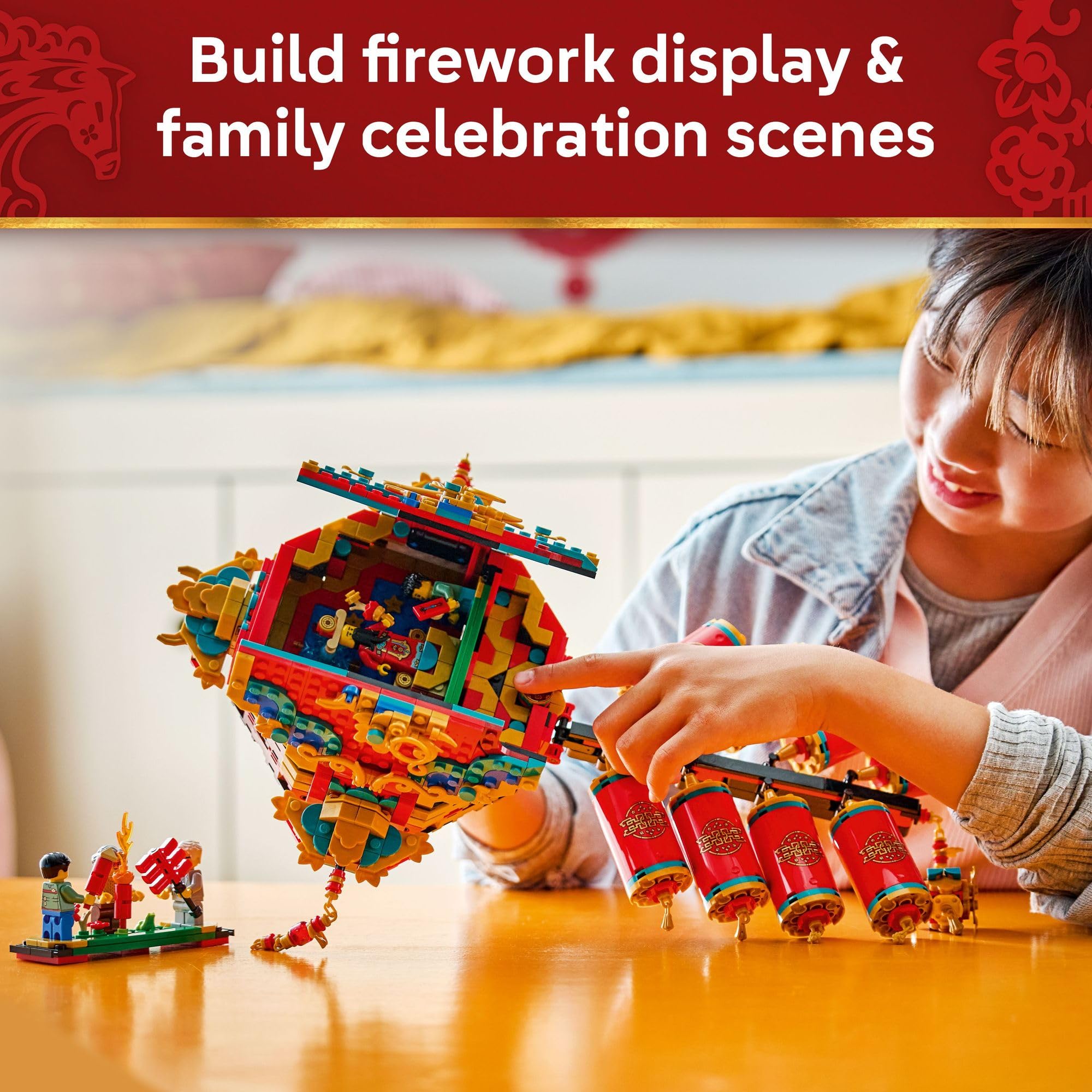 Amazon.com: LEGO Spring Festival Fortune Firecracker 80118