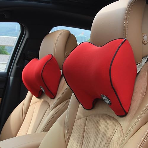 Miniatura 6 de ICOMFYWAY Almohada de apoyo para el cuello del automóvil para conducir, almohada para reposacabezas de asiento de automóvil con espuma viscoelástica