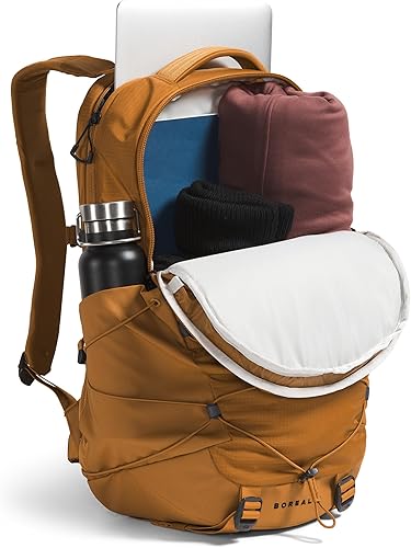 Miniatura 5 de THE NORTH FACE Mochila para portátil Borealis Commuter, Timber TanTnf Negro, Tamaño único, Borealis Commuter - Mochila para laptop  Repelente al