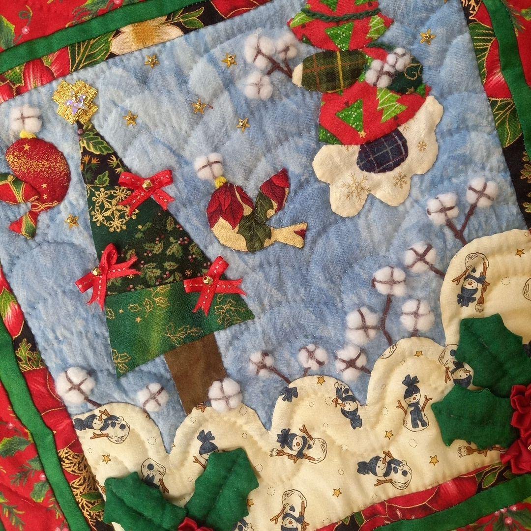 Amazon.co.jp: パッチワークキルトタペストリークリスマス : おもちゃ