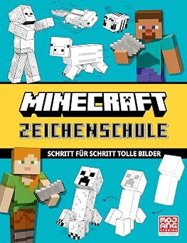 Minecraft drawing school. Great pictures step by step The official creative book for Minecraft fans Minecraft - step by step