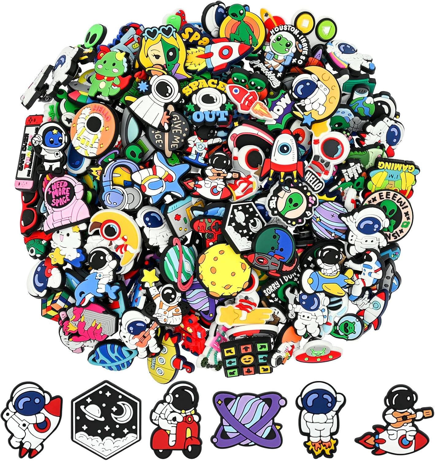 Cute Pins for Backpacks Bulk, Fun DIY Lapel Pins Brooch Pin Aesthetic Set Button Pin for Boys Girls Shoes Jackets Party gift