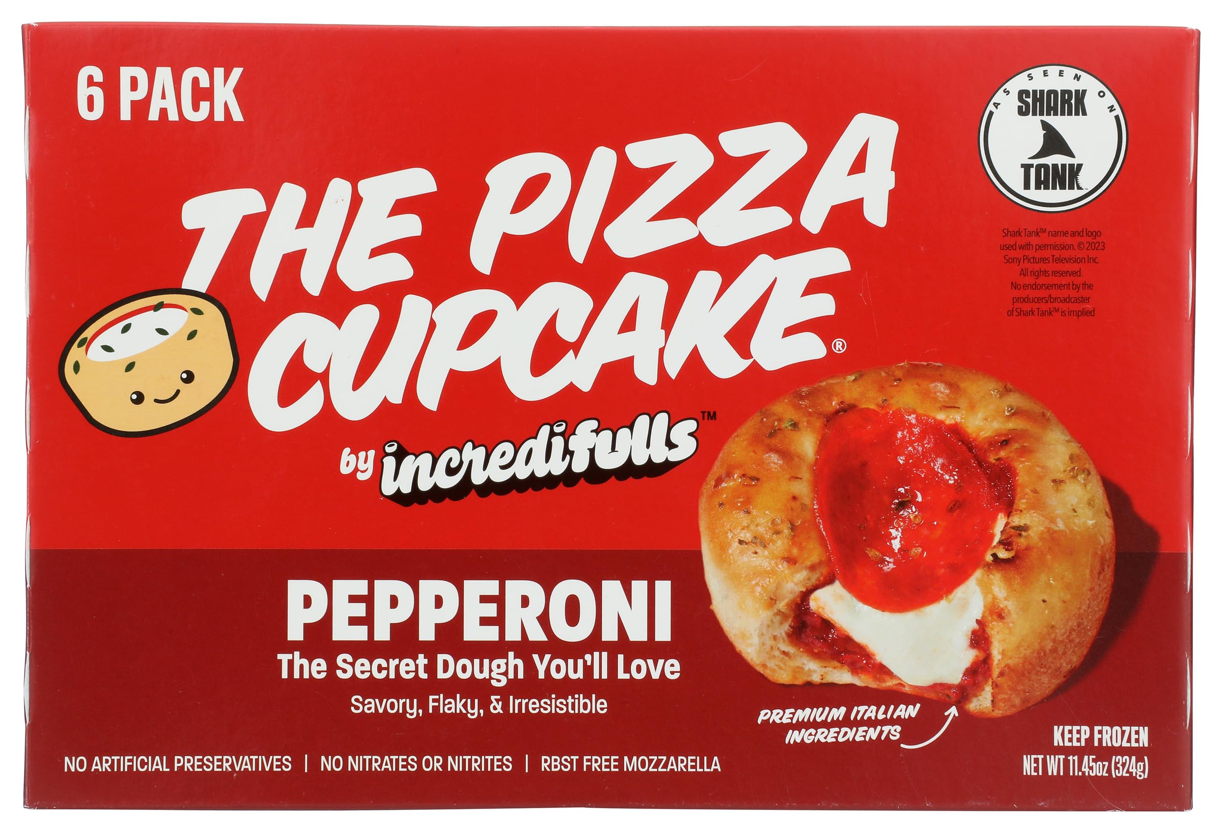 The Pizza CuPiecesake, Pizza CuPiecesake Pepperoni, 11.45 Ounce