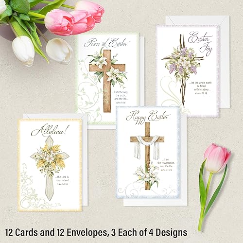 Miniatura 10 de Faithfully Yours Designer Greetings - Tarjetas surtidas navideñas en caja