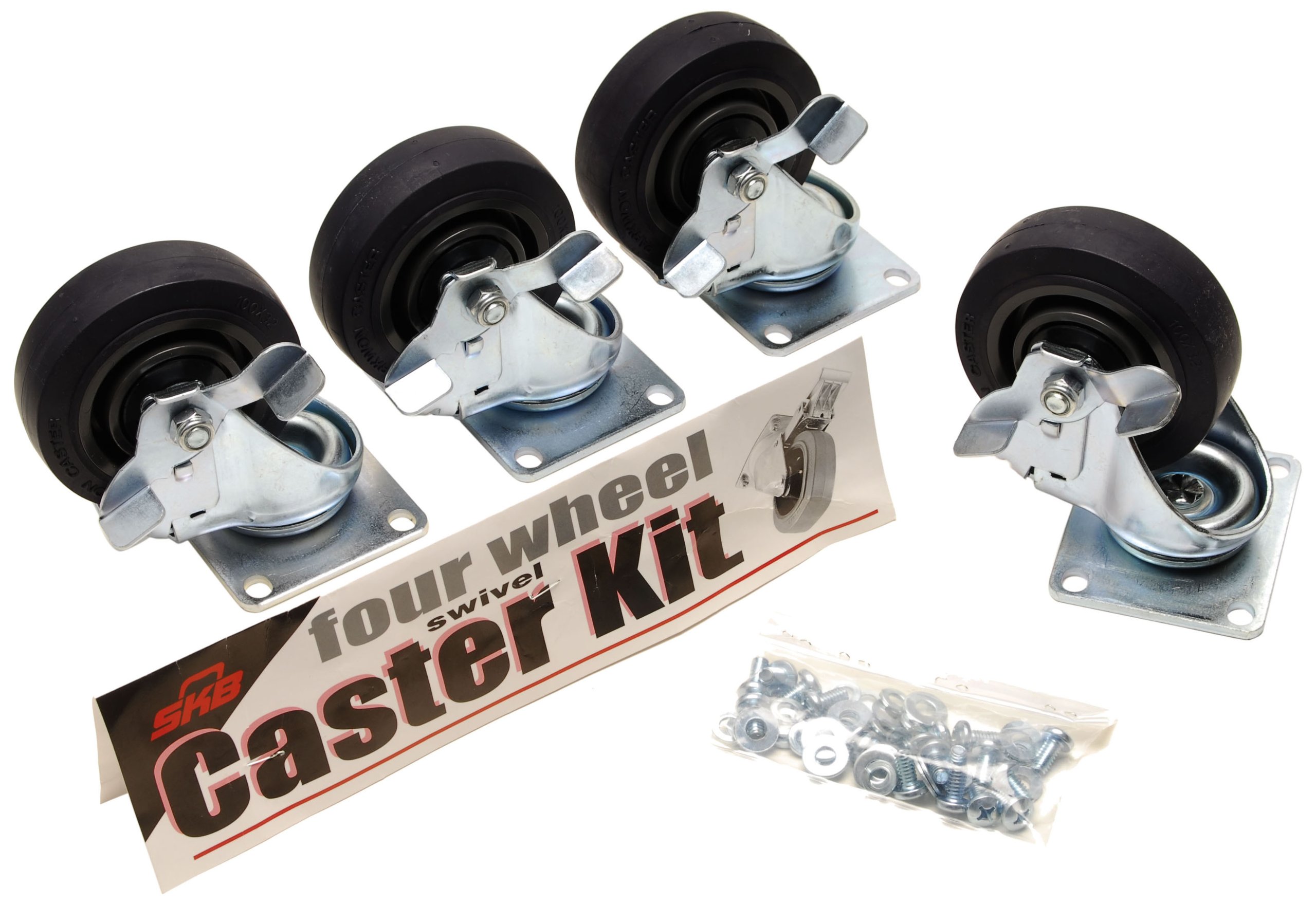 SKB3Skb-Cast Caster Kit - Grey