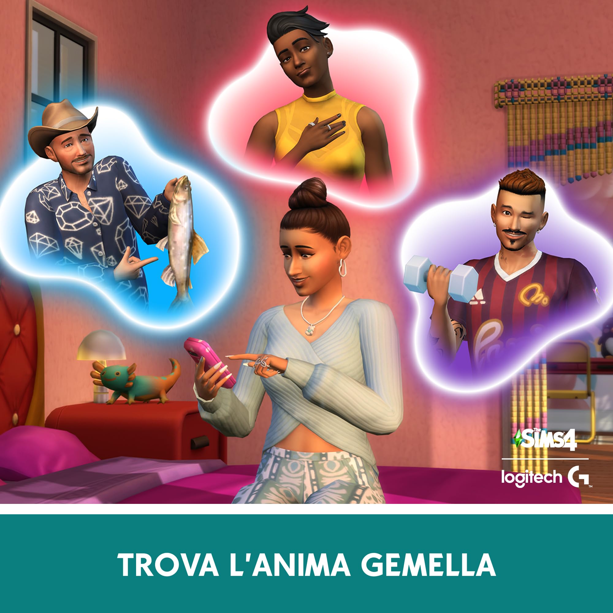 The Sims 4 Colpo di Fulmine Expansion Pack (EP 16) Codice PC+ Logitech G733 Cuffia