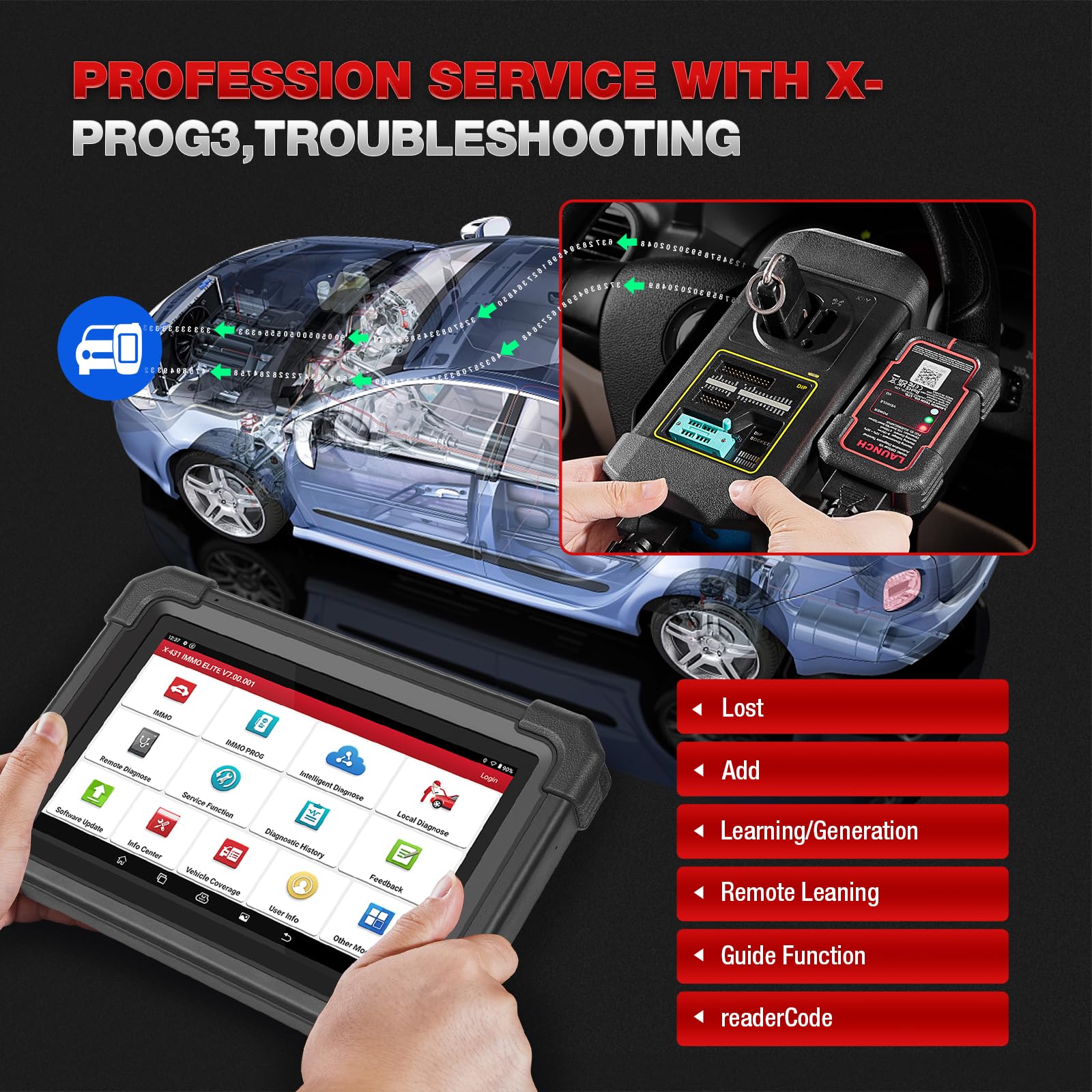 Amazon.com: LAUNCH X431 Elite with X-PROG3, 2026 Professional
