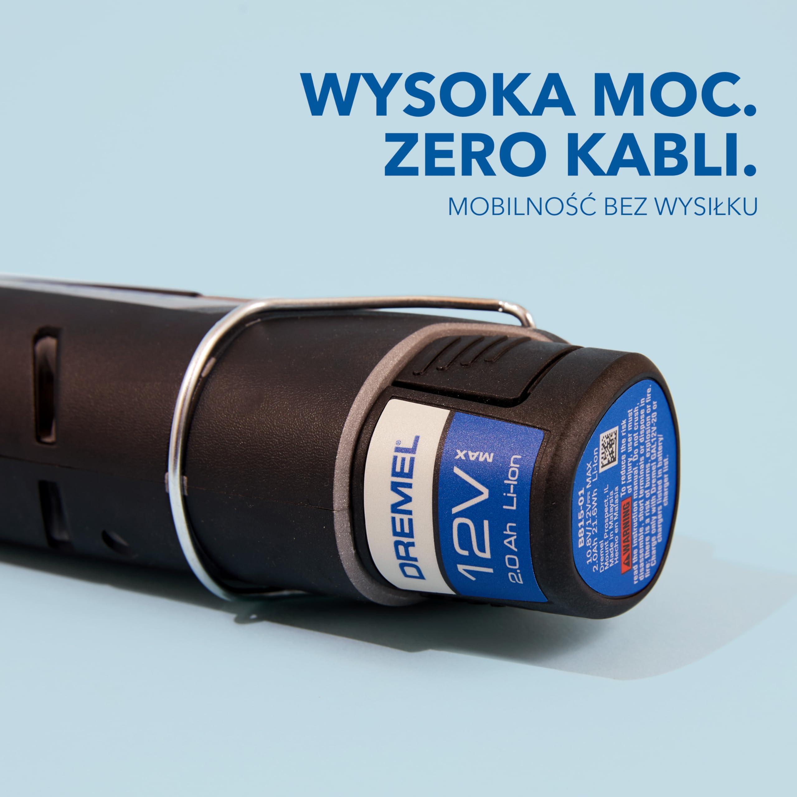 Dremel 8240 5/65 Akumulatorowe narzędzie obrotowe 12V, 5 przystawkami, 1 Platinum BOX, 65 akcesoriami do cięcia, grawerowania, szlifowania, polerowania, szlifowania, wiercenia