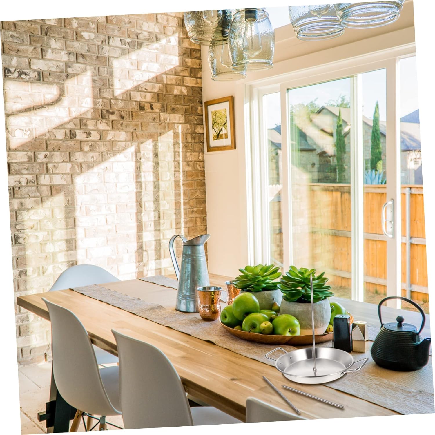 Stainless Steel Household Grill Rack Portable Bbq Meat Grilling Rack with Removable Skewers Easy to Clean Ergonomic Design for Poultry Cooking for Picnics and Outdoor Gatherings