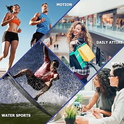 Miniatura 8 de Cinturón de ostomía, envoltura de ostomía para deportes y natación (mediano)