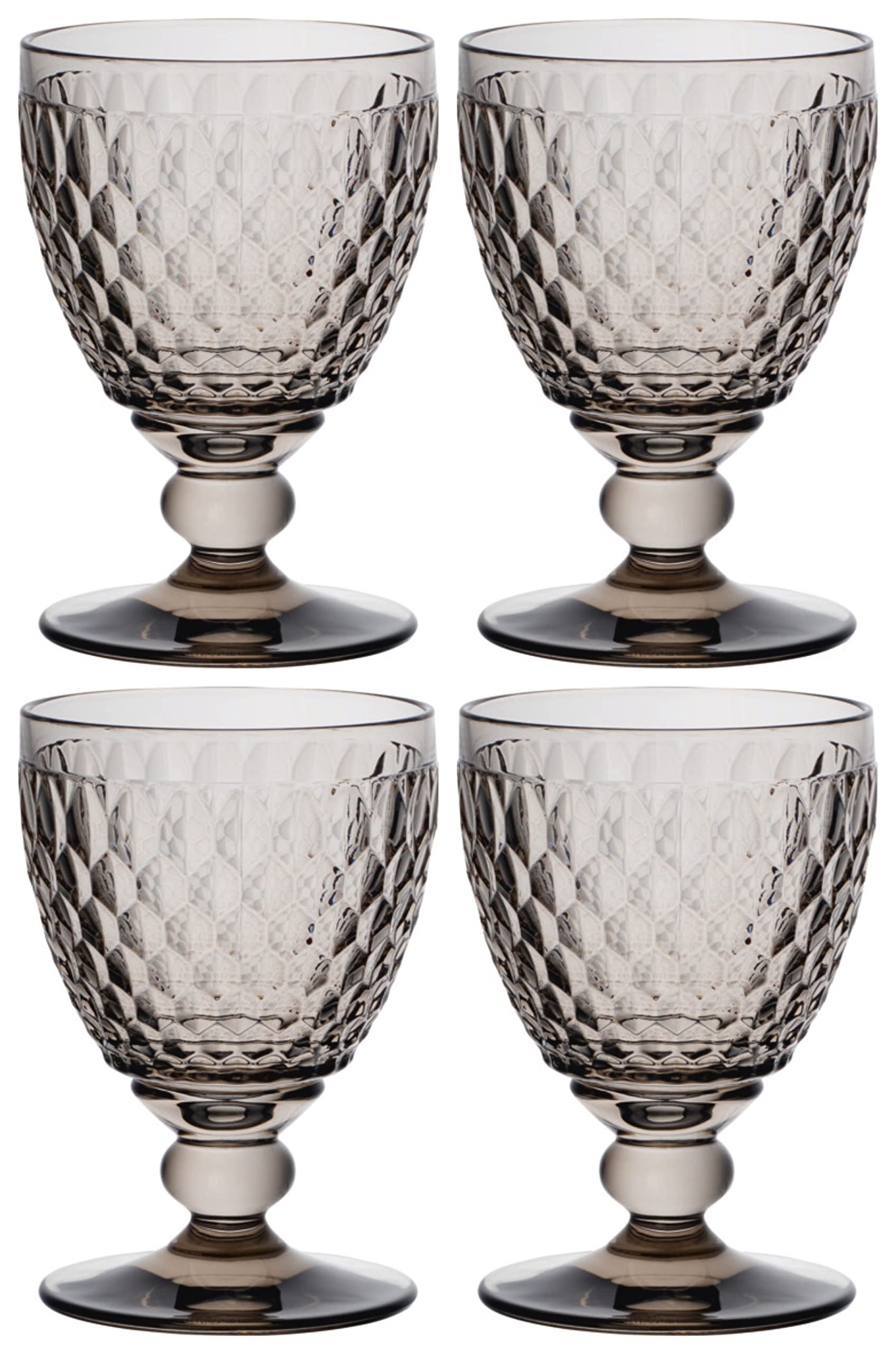Villeroy & Boch Boston Coloured - Juego de 4 copas de vino tinto