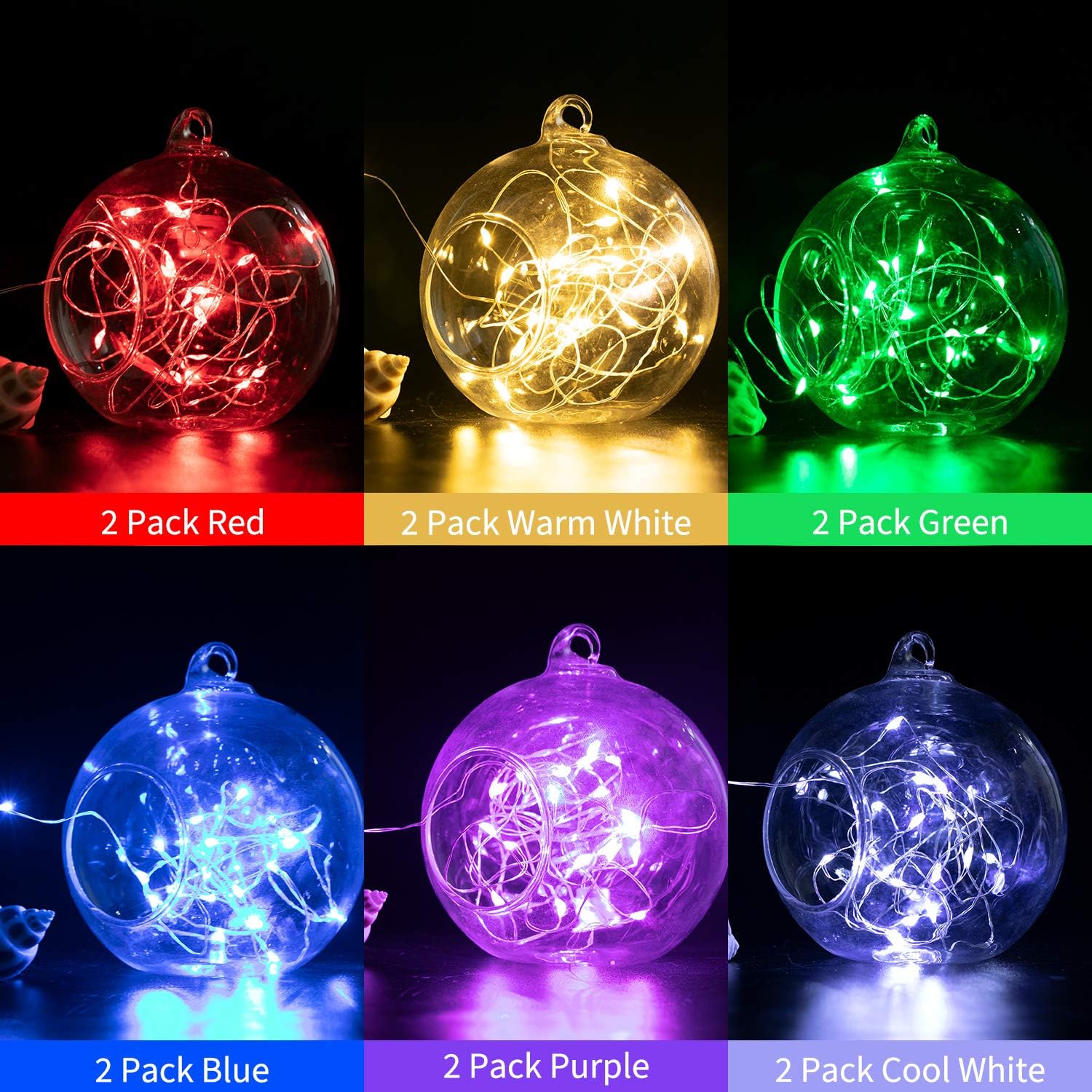 Fairy Lights and Button Battery Combo 12Pack Battery