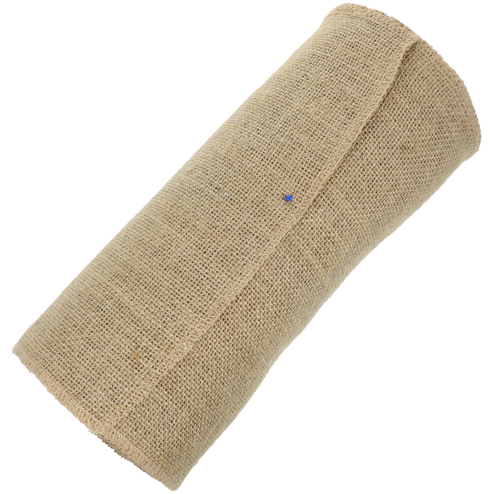 Rustikaler Wiederverwendbar und Faltbar Tischläufer aus Jute und Baumwolle 1 Rolle 30cm X 10m im Landhausstil für Party und Geburtstagsdekoration
