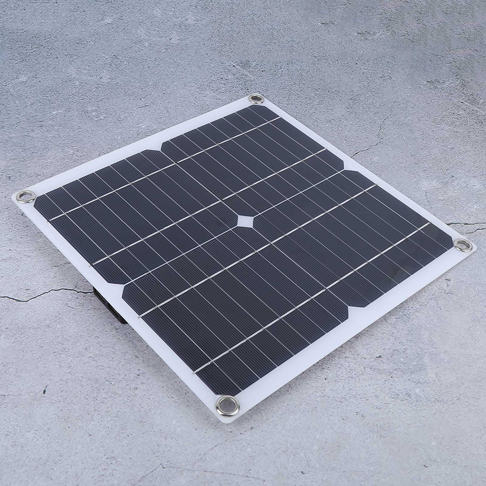 Pannello solare in silicio monocristallino da 15 W per la ricarica di dispositivi all'aperto