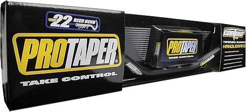 Pro Taper manubrio grande contorneado de 1-18 pulgadas Negro azabache