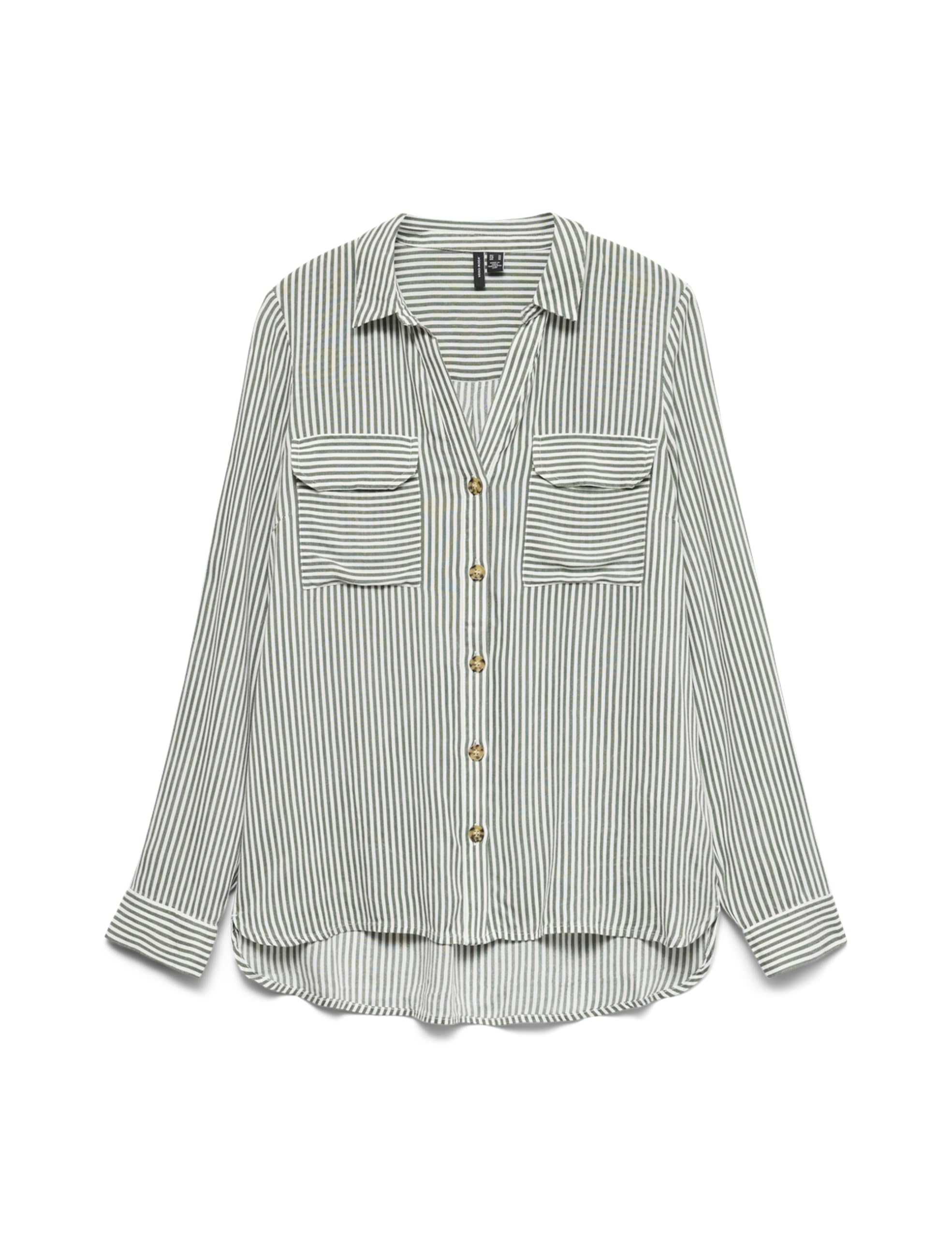 VERO MODA Womens Vmbumpy L/S New WVN Noos Longsleeve T - Shirt, Laurel Wreath, XS UK