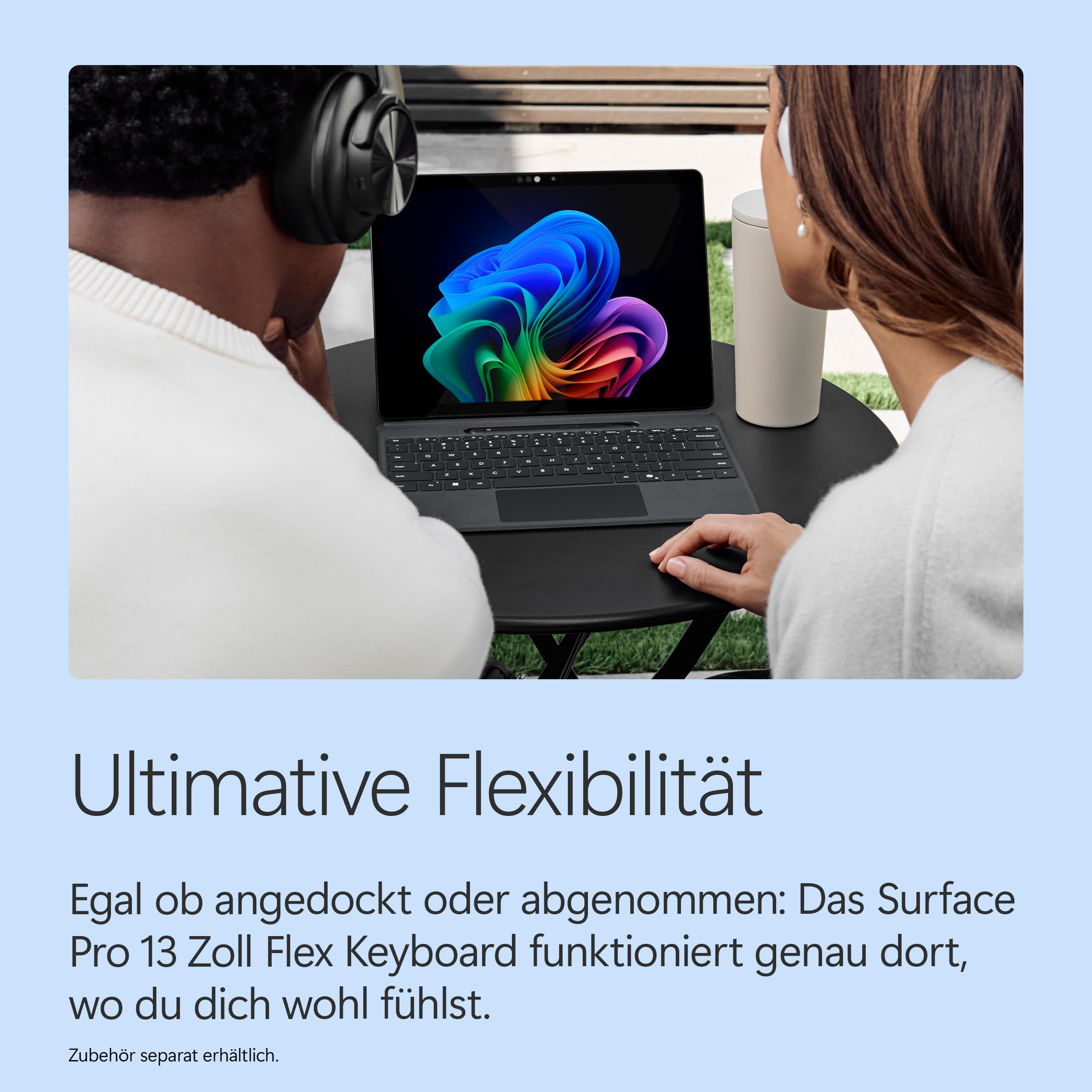 Microsoft Surface Pro | 13" OLED | Snapdragon® X2 Elite (12 Kerne) | 16GB RAM | 512GB SSD | Schwarz | Windows 11 Home | neuestes Modell (12. Edition)