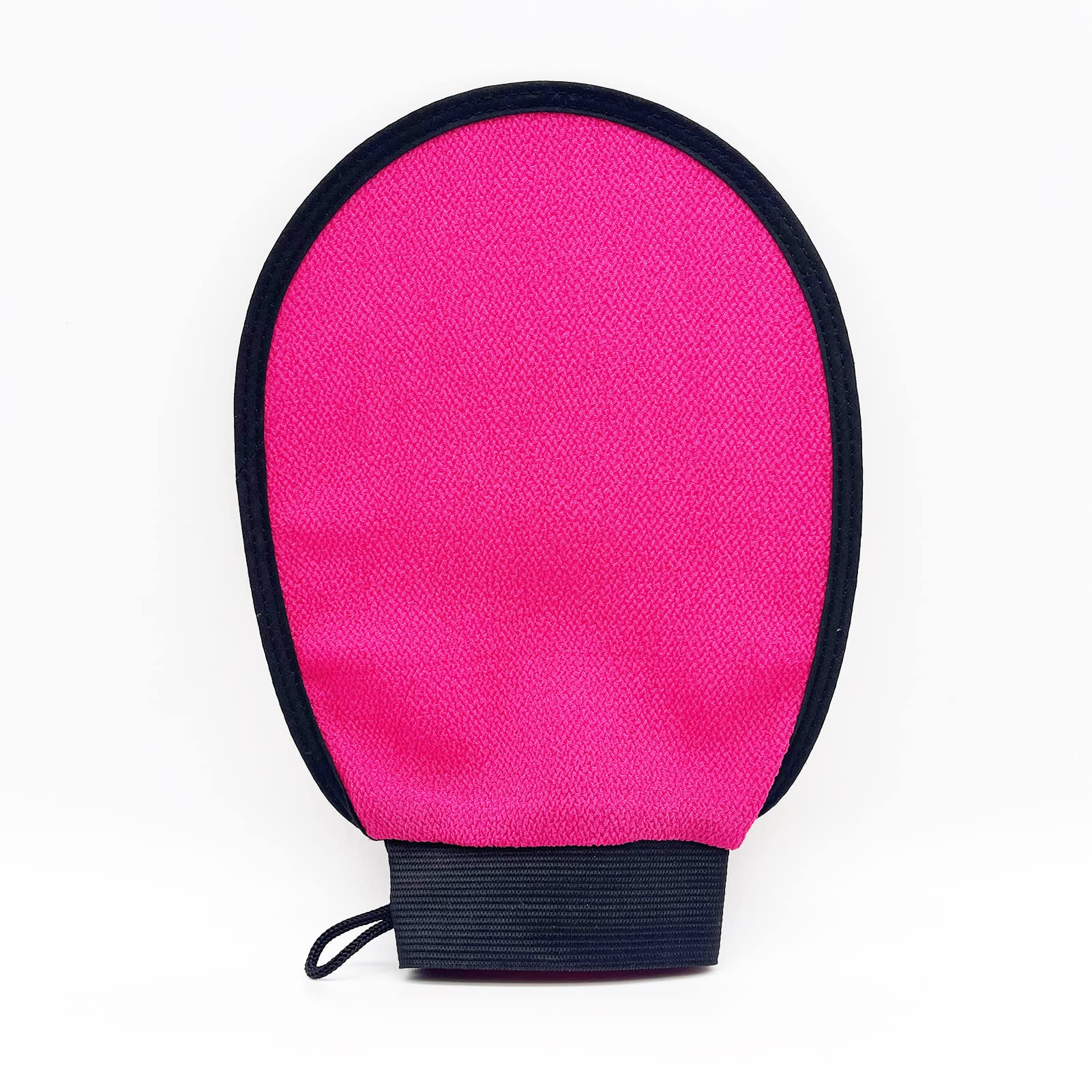 Echolly - Manopla exfoliante profunda para el cuerpo para ducha, exfoliante corporal, guante exfoliante para mujeres y hombres (rosa intenso)