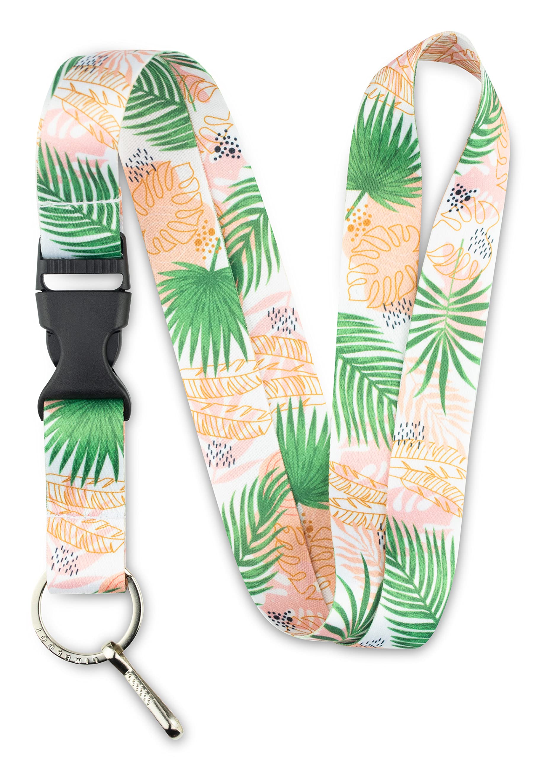 Limeloot Floral Lanyards, Boho Palms