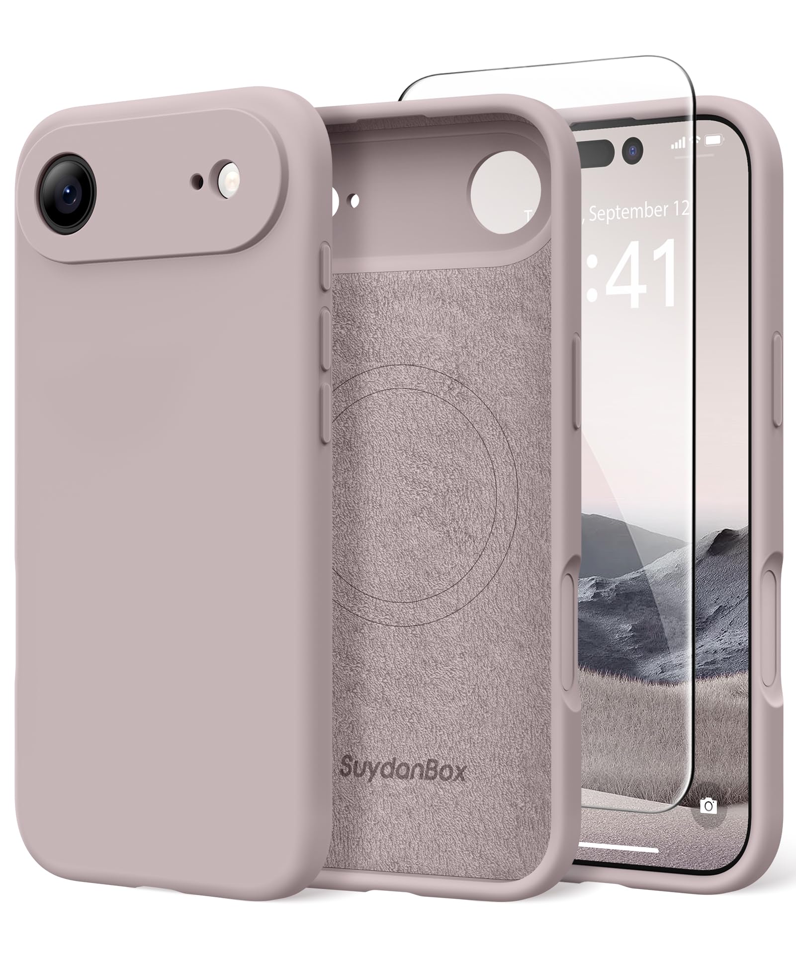 Magnetic for iPhone Air Case Silicone Hazel