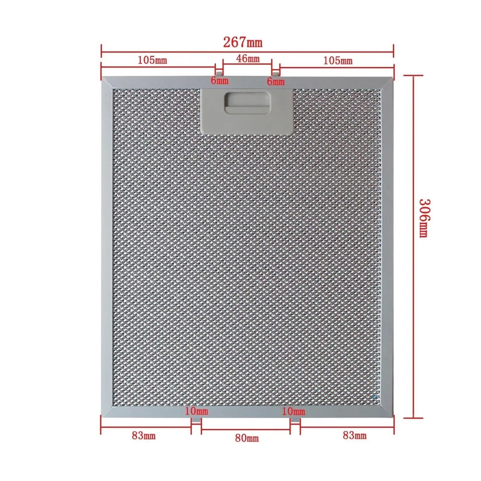 Filtro For Cappa Aspirante 480122102168 KIT0010805 Filtro A Rete For Cappa Aspirante Gamma Metallica Estrattore Di Scarico Del Grasso Lavabile