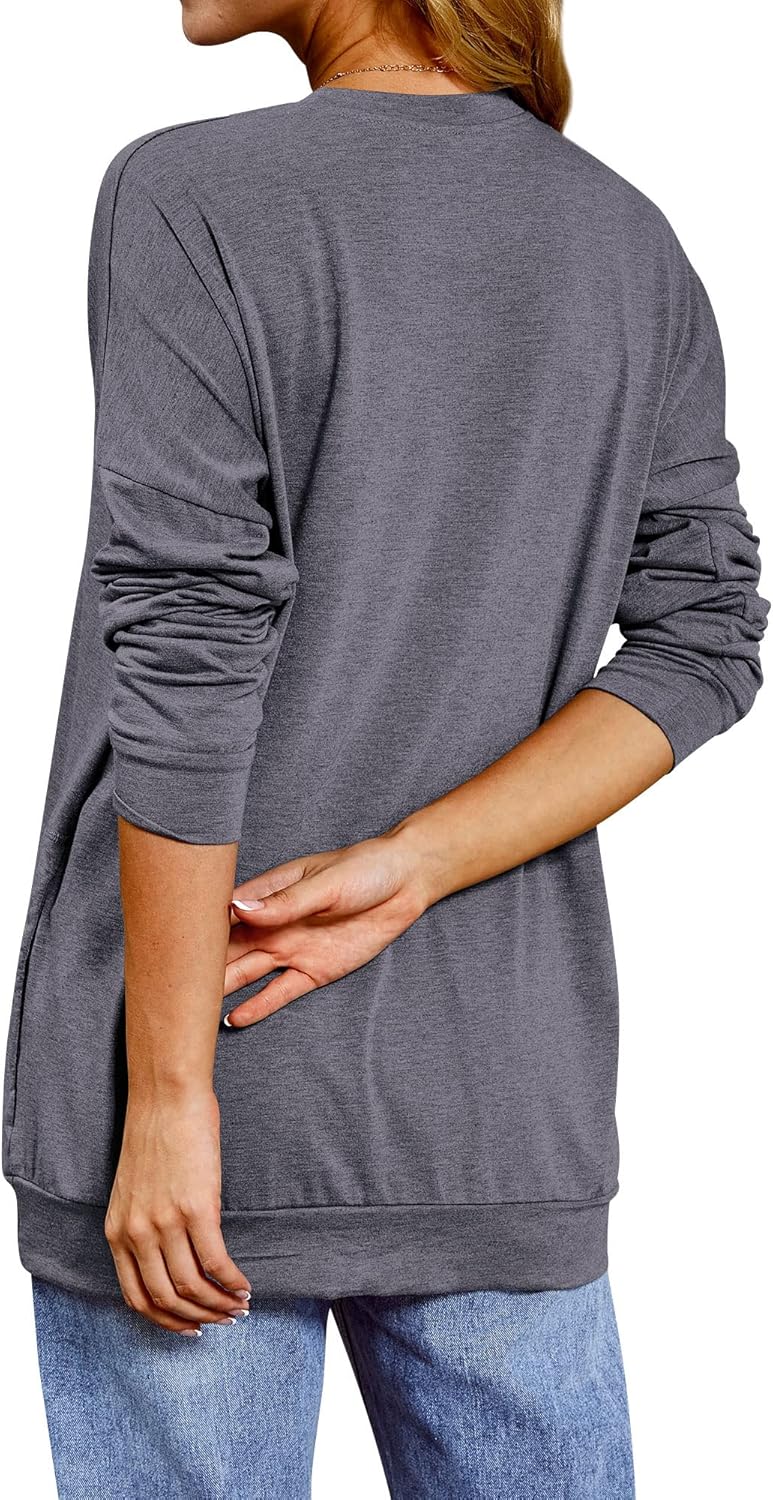 Womens Yes I'm Cold Me 24:7 Graphic Lightweight Sweatshirt Funny Casual Fall Long Sleeve Crewneck Pullover Top with Pockets - Image 2