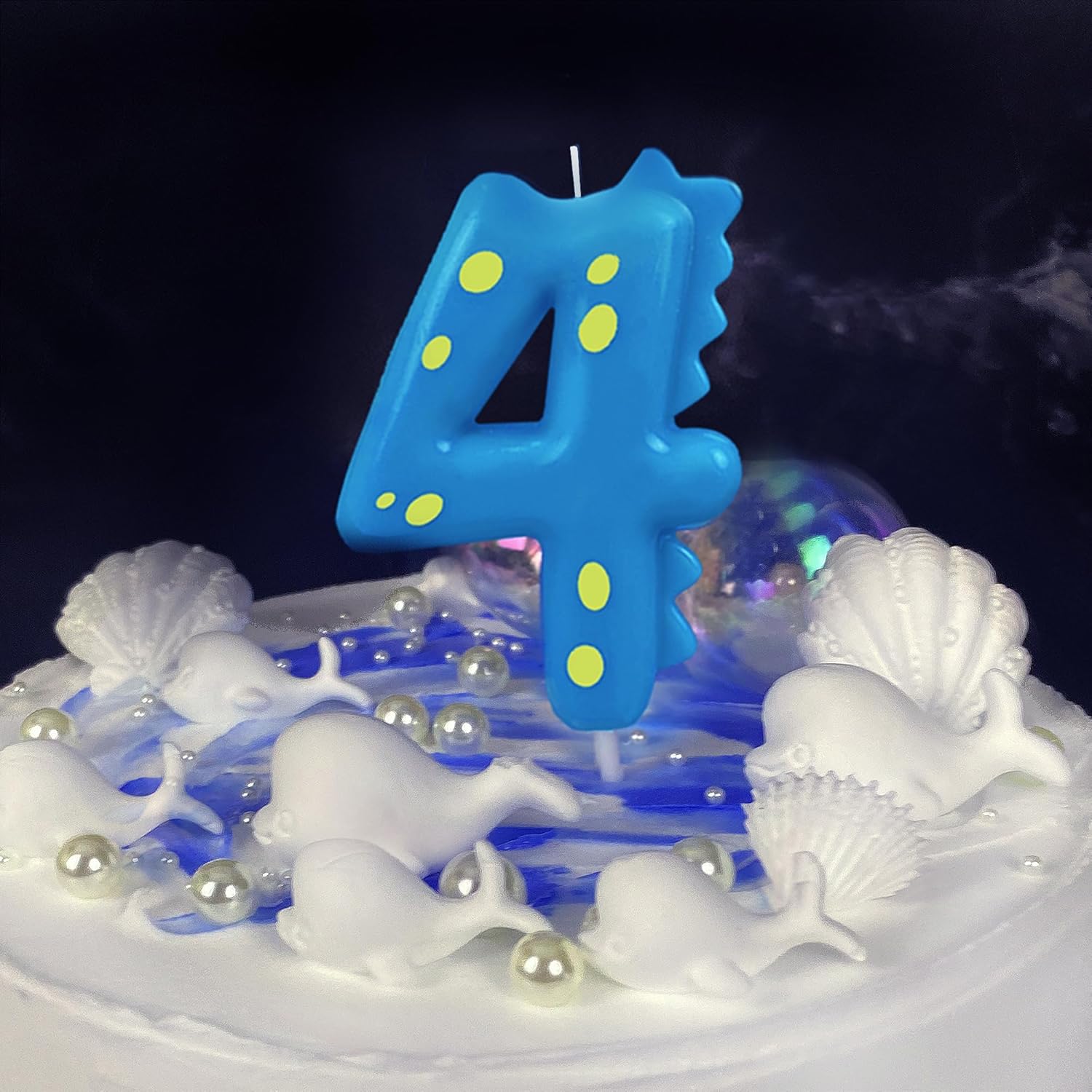 Velas Azules De Cumpleaños Número 21 Y 12, Decoración De