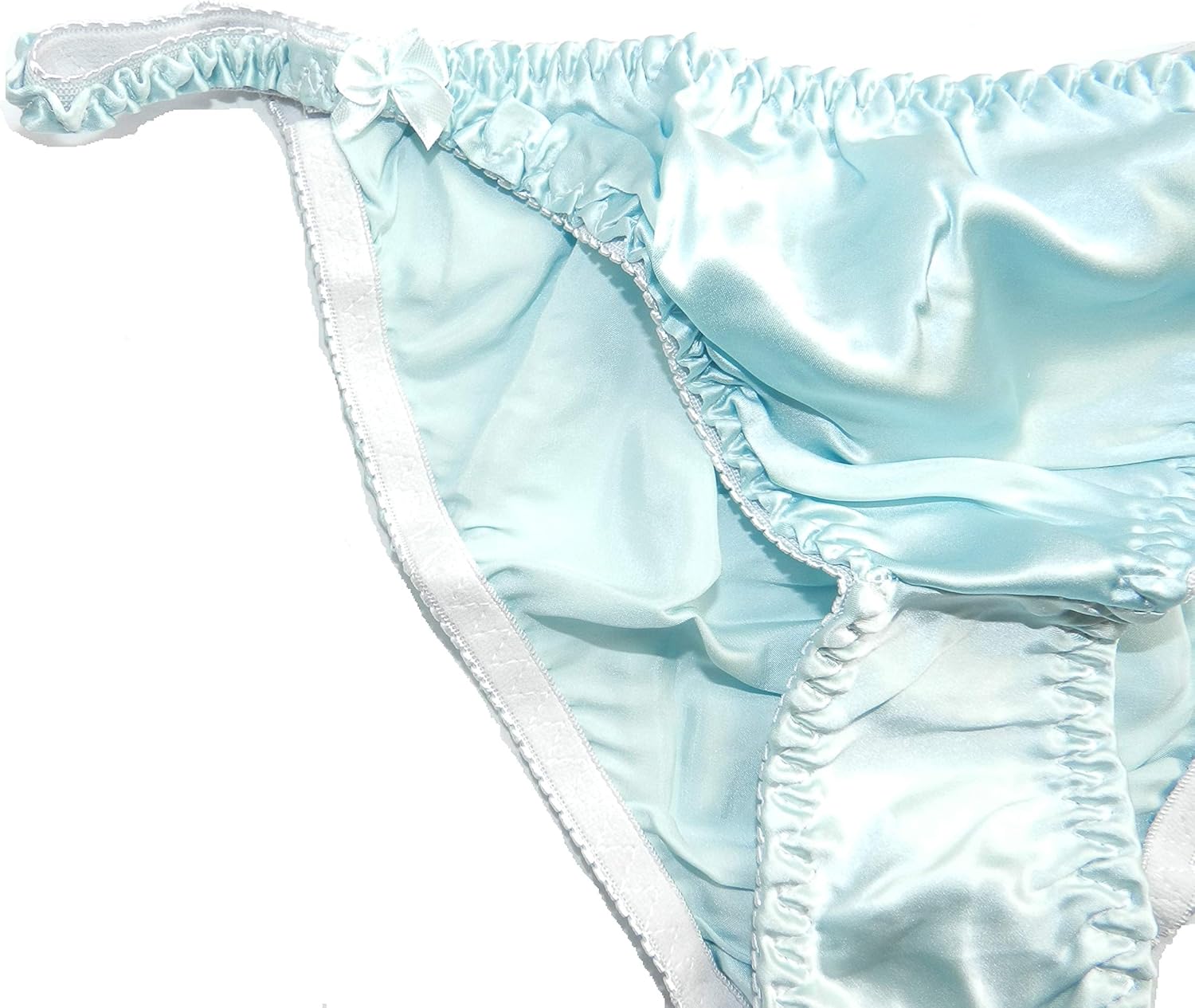 Womens Bikini String Panties 100% Pure Silk 6 Pairs in One Economic Pack
