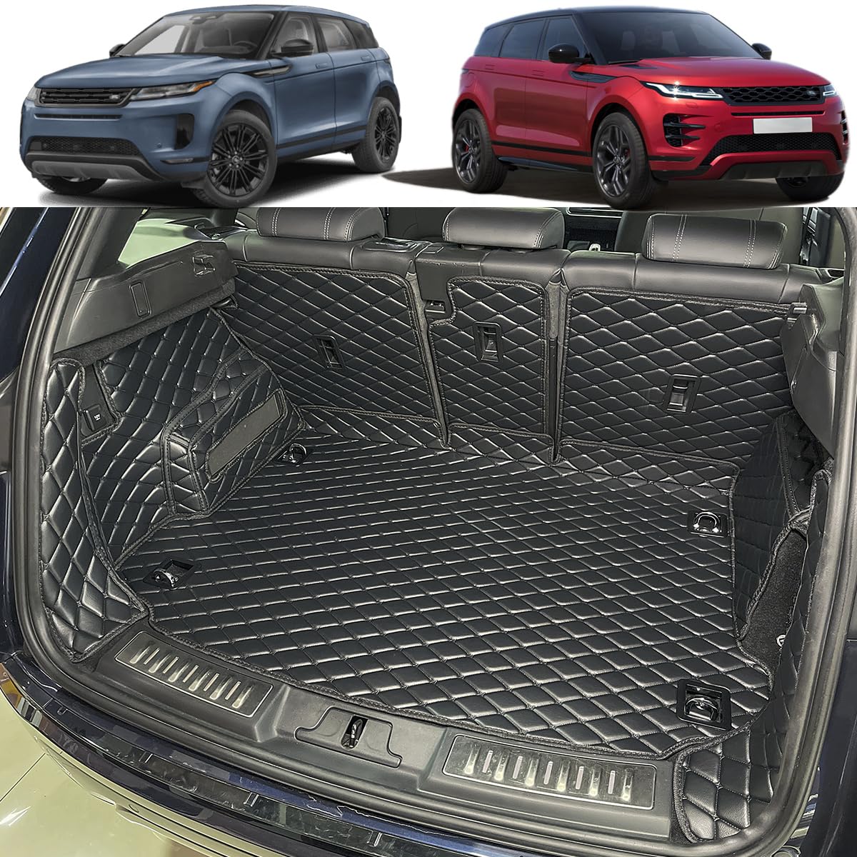 Tapis de coffre Range Rover Evoque L551 protecteur arrière - 7