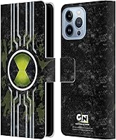 Vista 1 de Head Case Designs Funda de piel con licencia oficial de Ben 10: Alien Force Omnitrix Graphics compatible con Apple iPhone 13 Pro Max