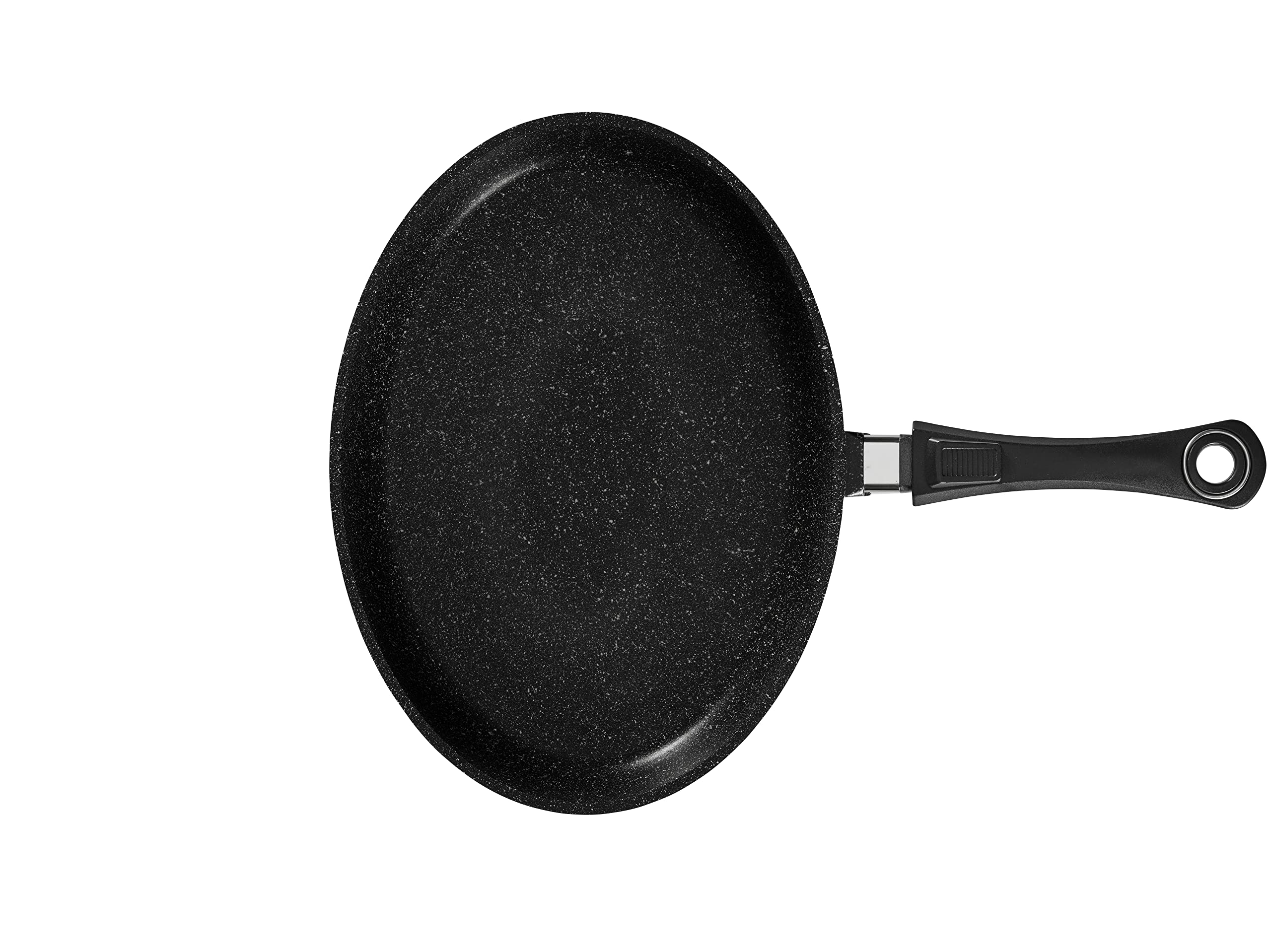 Pradel Excellence 52805M - Sartén para Peces (Hierro Fundido, Aluminio con Mango extraíble, 35 cm)