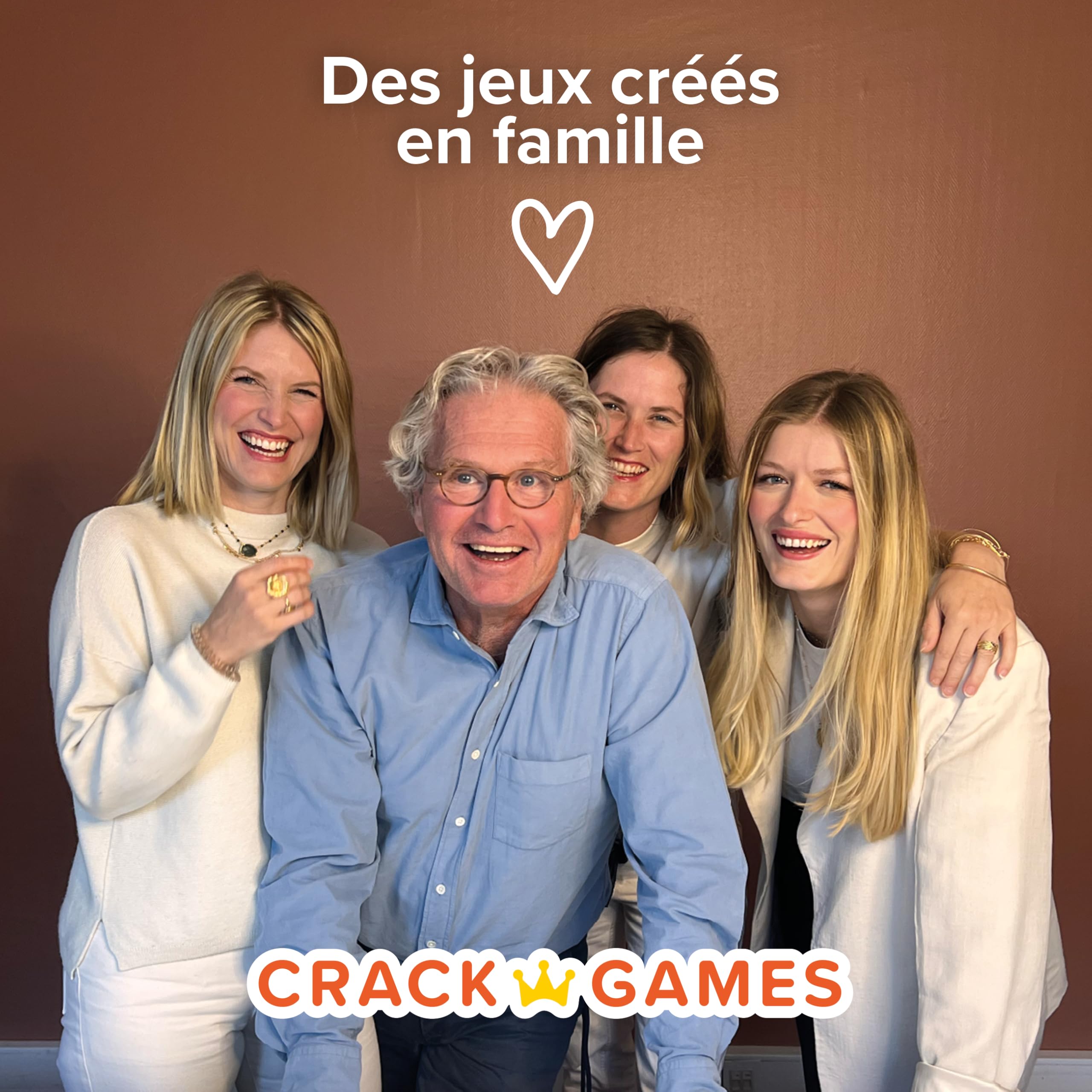 CRACK LIST - Jeu du Petit bac - Jeu de Cartes - Jeu d'ambiance - entre amis et en famille - 10 ans et plus - 2 à 8 joueurs - version française - Yaqua Studio, YAQ001CR, Bleu