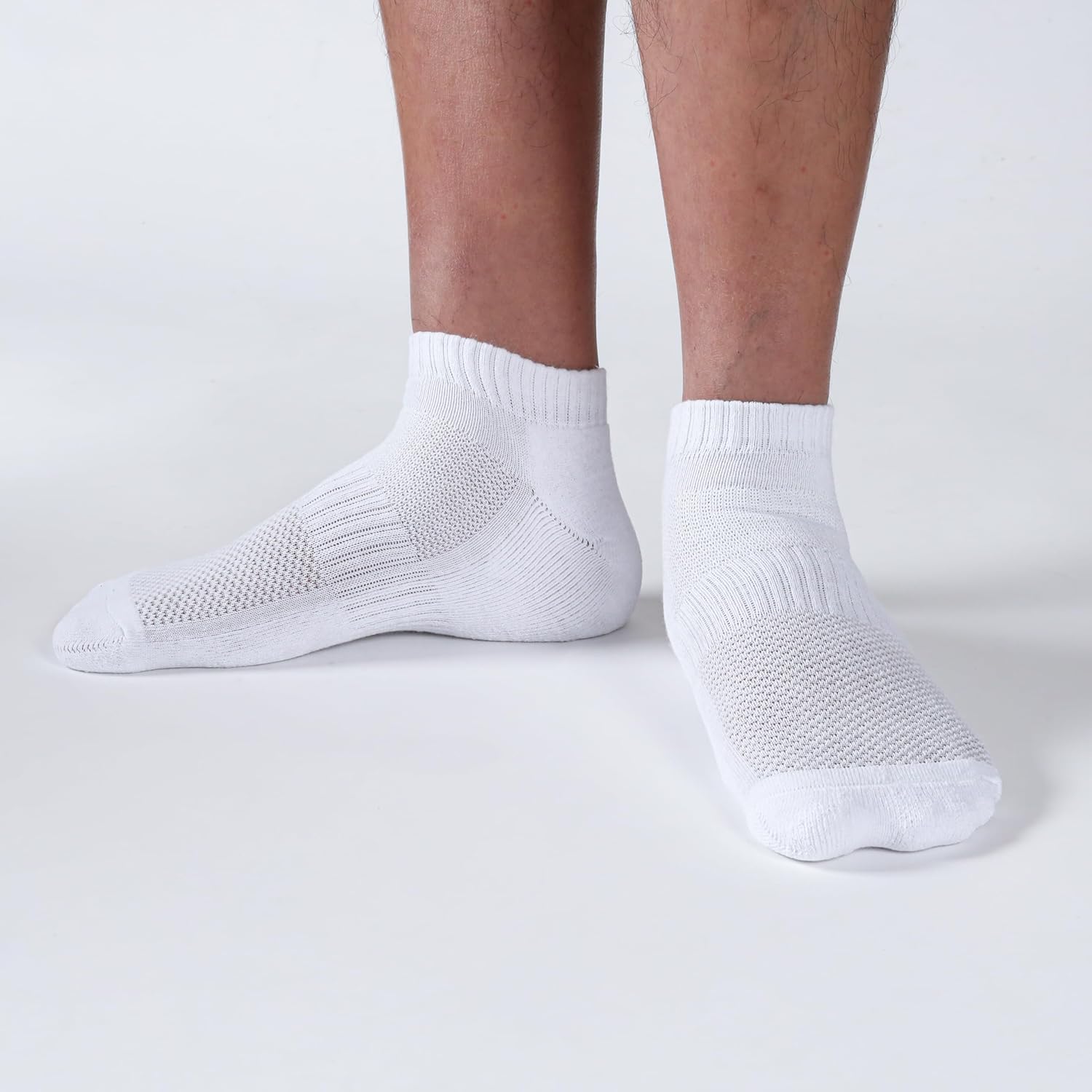 Men’s Cotton Socks -Moisture Wicking, Full Terry Cushion, Arch Support, Soft & Breathable - Image 4