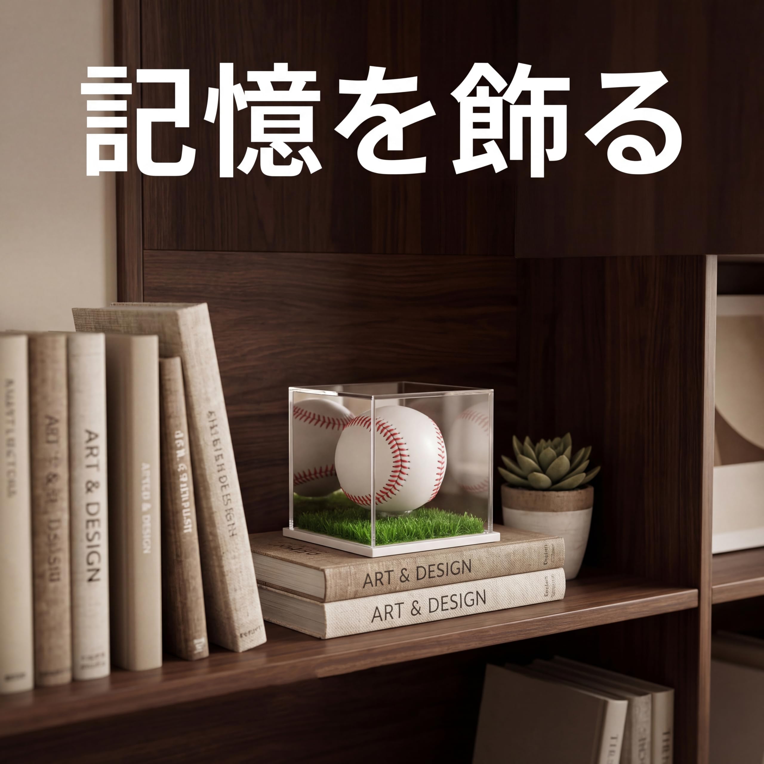 Amazon | Tubbi サインボールケース 野球 人工芝 ミラー付き サイン
